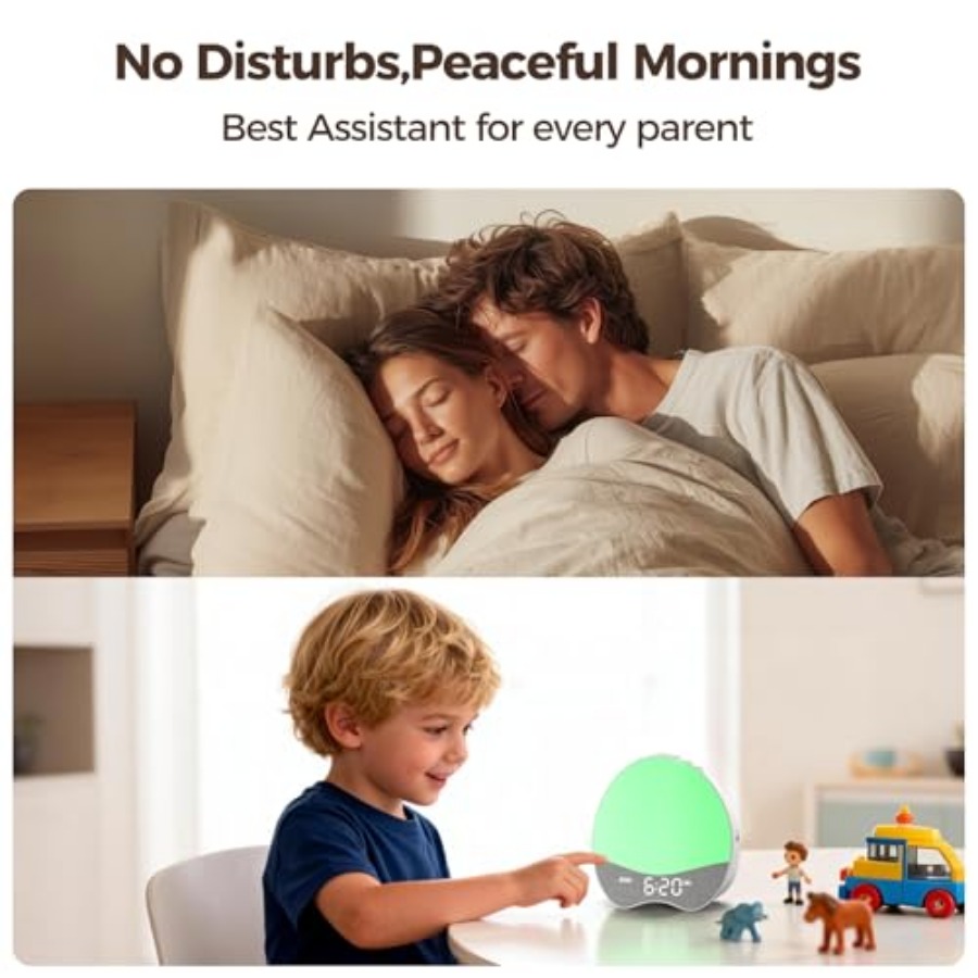 Ok to Wake Alarm Clock for Sle - Sound Sleep Trainer Clock avis et prix