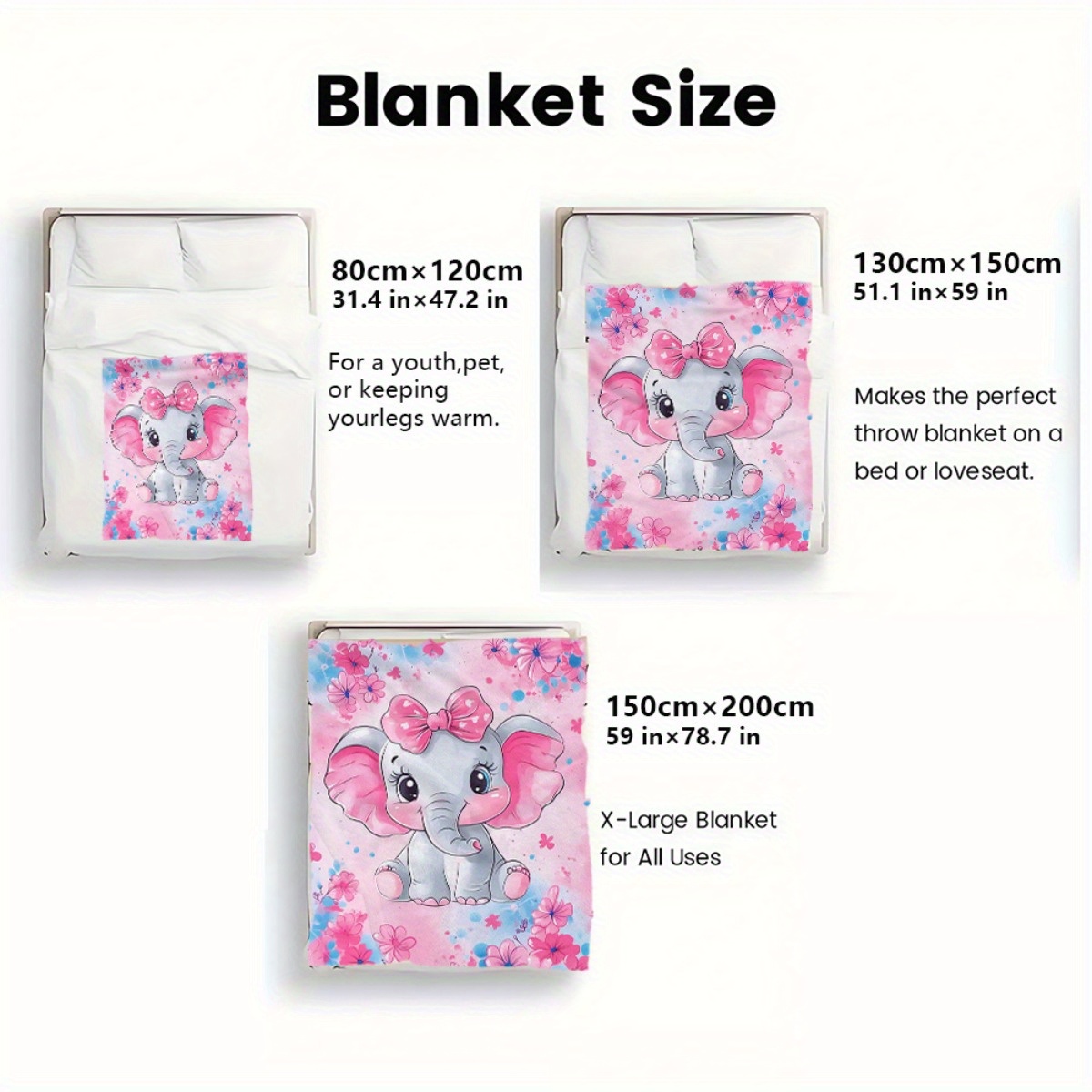 1pc Cute Pink Elephant with Bo - Baby Nursery Themes Girl avis et prix