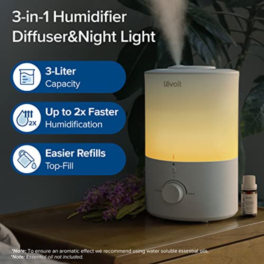 Humidifiers for Bedroom with N - Baby Nursery Water avis et prix