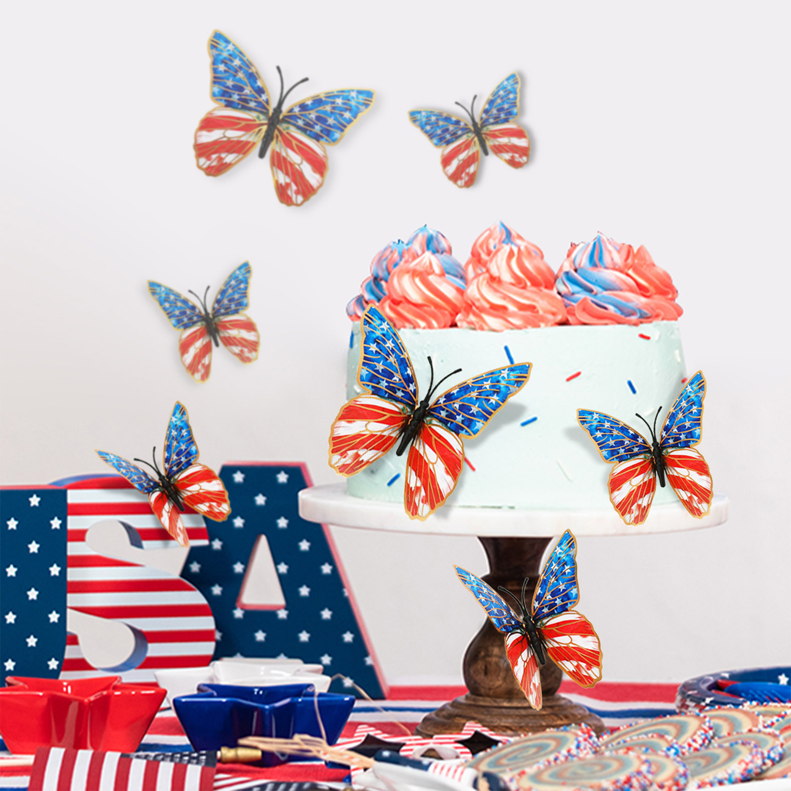 3d Butterfly Wall Stickers Ame - Baby Nursery Home avis et prix