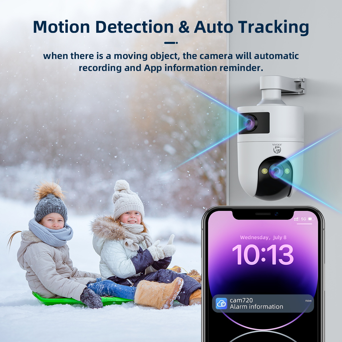 4K PTZ IP Camera Outdoor Water - Baby Monitor Split Screen avis et prix