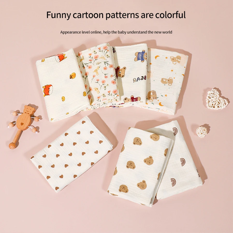 2Pc Cotton Muslin Blankets Bab - Swaddle Blanket Muslin avis et prix