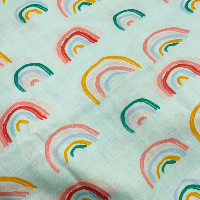 Digital Printing Soft Baby Mus - Swaddle Blanket Muslin avis et prix