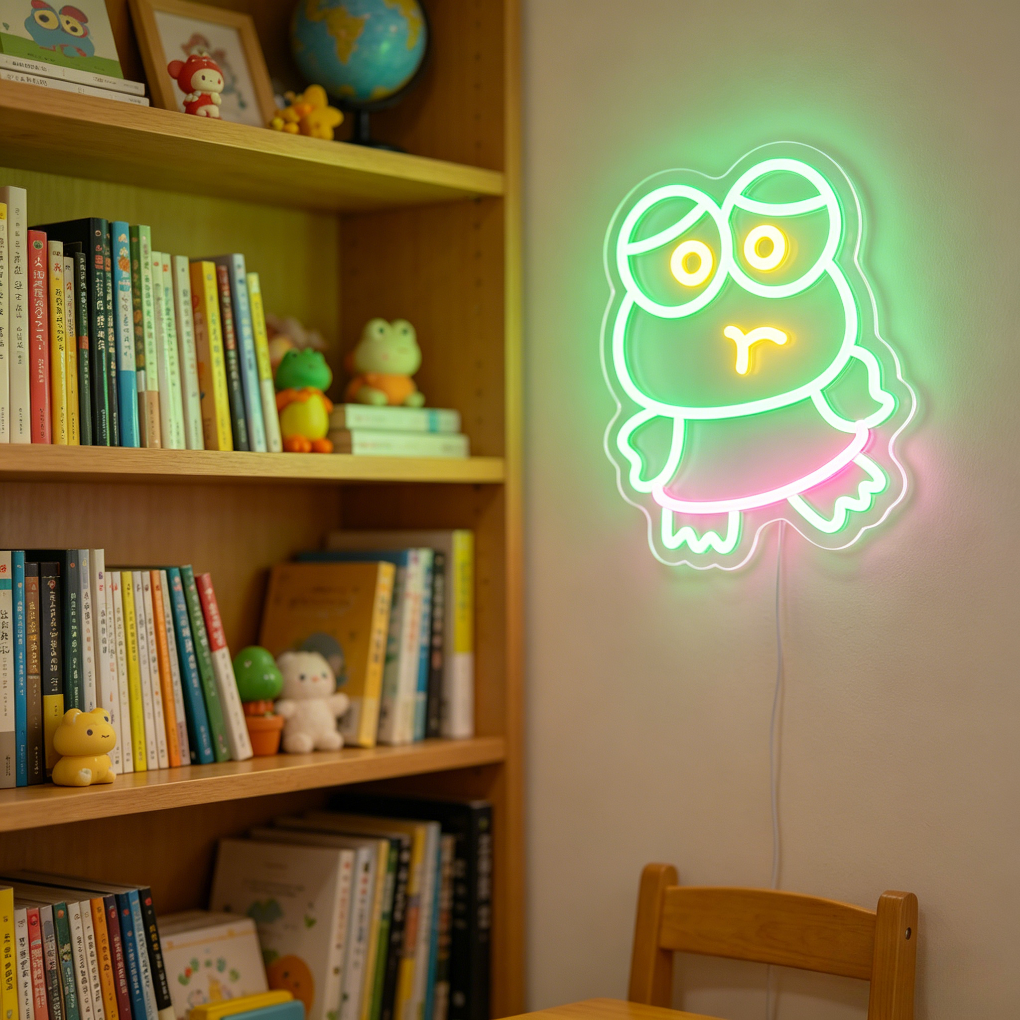 Cute Keroppi LED Neon Sign Lig - Baby Nursery Decor Ideas avis et prix